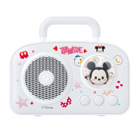 迪士尼(DISNEY) 旅行箱蓝牙音响 松松系列C270手提包蓝牙音箱米奇白