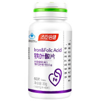 汤臣倍健铁叶酸片(60片)AA010426F