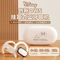 迪士尼(DISNEY) FW9开放式OWS蓝牙耳机白色
