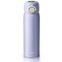 物生物(RELEA)恋空数显保温杯480ml JV012102-0480-ZS流影紫