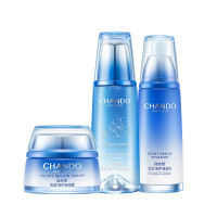 自然堂(CHANDO)雪域水乳护肤品套装(水乳霜)-A100811