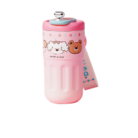 物生物香奈陶瓷数显保温杯410ml JV012261-0410-FL点点粉粉狗
