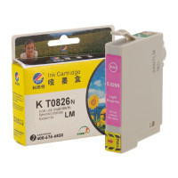 科思特 T0826N墨盒 适用爱普生 R270 390 RX590 610 720 浅红 专业版