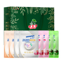 水卫仕(SHUIWEISHI) 洗衣凝珠混合香8件套装 S62