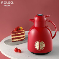 物生物莹彩数显保温壶1500ML JV022004-1500-HD双喜