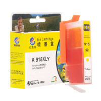 科思特K 915XL 墨盒 适用惠普 HP Officejet pro 8020 黄色 专业版