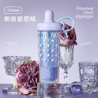 物生物纹艺派钛杯550ml JV012532-0550-ZS紫夜星愿格(紫)