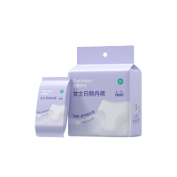 全棉时代 802-DKH-2508232025女士日抛内裤棉纱款灭菌装L码,1条/纸纸袋,5条/袋2袋