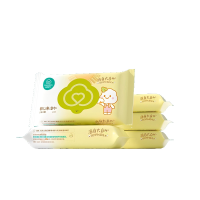 全棉时代 PPB247000072024婴儿棉湿巾65g,200mm×150mm,20片/包,10包/箱1组