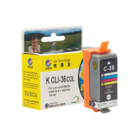 科思特 K CLI-36 COL 彩色墨盒 适用佳能 IP100 专业版