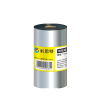 科思特 增强蜡基碳带110mm*300m(卷)适用具有热转印功能的条码打印机K-JM97W-110