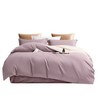 芳恩 云柔棉四件套FN-Z8060浅紫少女 床单:230×245cm 被套:200×230cm 枕套:48×74cm