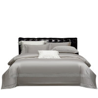芳恩 160支长绒棉高定四件套FN-Z8071罗意威-绅士灰床单:250×260cm 被套:200×230cm