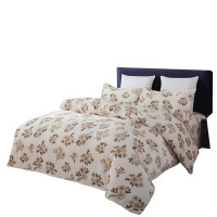芳恩 牛奶绒印花四件套FN-Z8073繁花晚町 床单:245×250cm 被套:200×230cm 枕套:48×74cm