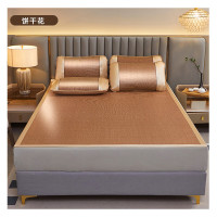 ANCHOW安巢古朴夏凉席三件套AW10707饼干花