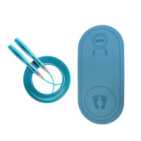 趣游帮跳绳垫+跳绳健康组合套装(B038)