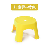 茶花(CHAHUA) 格林儿童方凳黄色111001 尺寸:23.5*23.5*15.9cm