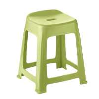 茶花(CHAHUA)其他日杂小件家用成人塑料防滑贝壳高凳109002绿色