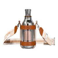 帝伯朗赫品 不锈钢保温杯400ml 咖啡色DBL-HPBWB01