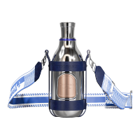 帝伯朗赫品 不锈钢保温杯400ml 蓝色DBL-HPBWB02