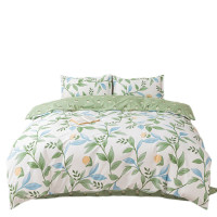 啄木鸟(plover)澳绒磨毛四件套-鹊桥花卉ZMN-AR006 被套*1 床单*1 枕套*2