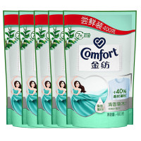 [内蒙地区可发]金纺草木清香柔顺剂400g*5袋补充装