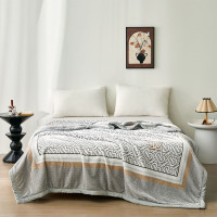 [内蒙地区可发]杉杉(FIRS)QFS-18505 卡布奇诺云朵绒加厚毯200*230cm