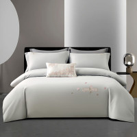 [内蒙地区可发]杉杉(FIRS)QFS- 25021 雅悦精梳棉绣花四件套