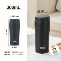 [内蒙地区可发]膳魔师高真空不锈钢保温杯360ml TCOL-360 BK黑色