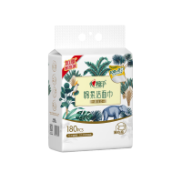 心相印 棉柔洁面巾悬挂式洗脸巾 1层180抽*1提 XCD180