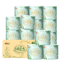 心相印 卷纸绒立方系列有芯卫生纸 3层150节*16卷整箱装 TBT1150