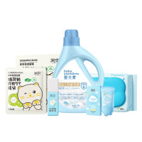 立白 童趣佳倍-A 内含:洗衣液1kg+防晒乳50ml+面膜22ml*5+湿巾80片*1包+驱蚊液75ml