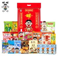 (春节产品)1.8kg旺旺大礼包 (新款旺仔经典巨型零食包大号)