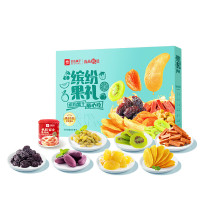 (春节产品)良品铺子 良品甄选缤纷果礼1060g盒