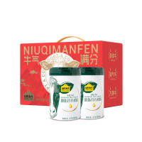 认养一头牛脱脂营养奶粉800g*2罐礼盒