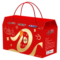 (春节产品)德芙 心意礼 礼盒德芙小巧粒巧克力84g*1 士力架巧克力140g*1 M&M'巧克力160g*1