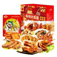 小胡鸭 休闲卤味礼盒 缤纷大食盒 1198g