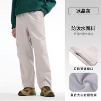 骆驼(CAMEL) A15CZ19208情侣款软壳裤男款:男/冰晶灰 M