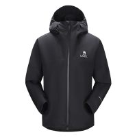 骆驼(CAMEL)户外单层硬壳冲锋衣 A13CATR157A 幻影黑 男 XL