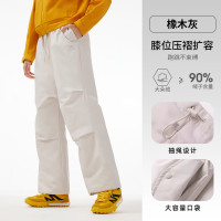 骆驼(CAMEL) A25CF03217情侣款羽绒裤女款:女/橡木灰 M