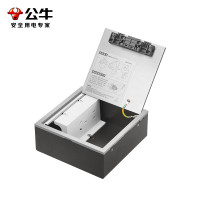 公牛(BULL)开关插座 五孔地插座 不锈钢纯平隐藏式 地插插座 GD9Z223