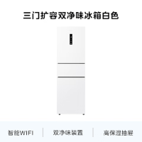 美的三门冰箱MR-283WTPZE 极地白