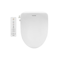 东芝(TOSHIBA)智能马桶盖全自动无线遥控抗菌除臭电动加热坐便圈T400全功能款T400-86G6