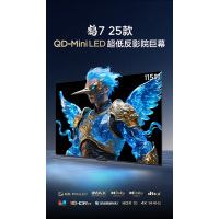 雷鸟电视 115鹤7 25款115英寸QD-MiniLED电视115R695C
