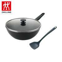 双立人 不粘炒锅附中式铲 ZW-NS105/1027223 30cm 蓝莓色