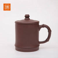 璞实茶器(PUSHI TEA MAKER)璞实·紫泥紫砂杯套装
