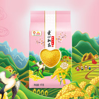 金龙鱼蔚县小米2斤 五谷杂粮 黄小米 爱心桃花小米 米油醇厚