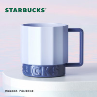 星巴克蓝色几何元素款马克杯 450ml - 11179925