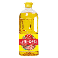 鲁花 香味家族系列5S压榨一级花生油1L瓶
