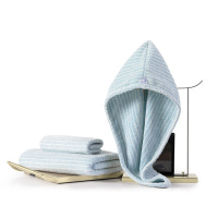 水星(MERCURY)享浴·茶氨酸抗菌干发帽毛浴巾组合三件套